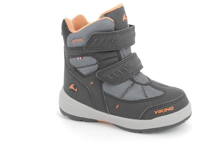 Skohus Viking varmfodrad känga black Skohus Viking gummistövel black