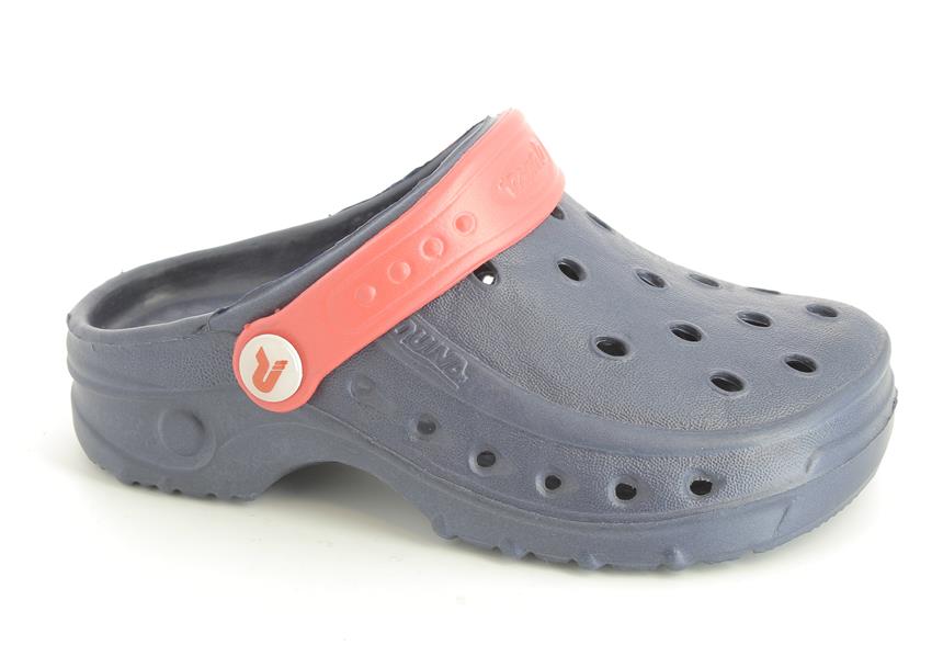 Skohus Quiva flicktoffel navy blue